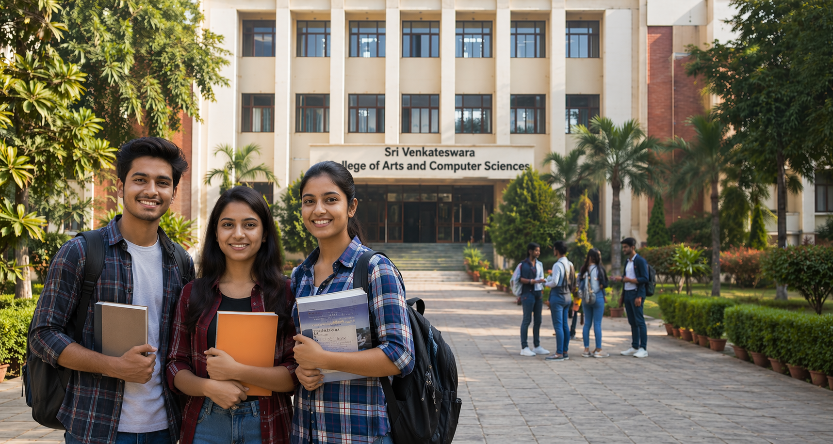 Sri Venkateswara College of Arts & Computer Sciences (Autonomous) main banner view